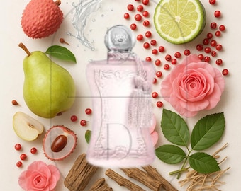 Delina La Rosée | Parfums de Marly | .5, 1, 2, 3, and 5 ml | Decants | Samples | Glass Vial Atomizer