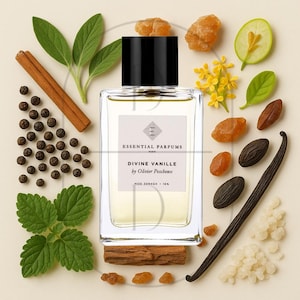 Divine Vanille | Essential Parfums | .5, 1, 2, 3, and 5 ml | Decants | Samples | Glass Vial Atomizer