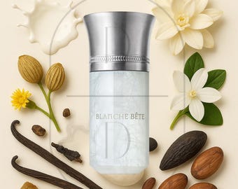 Blanche Bête | Les Liquides Imaginaires  | .5, 1, 2, 3, and 5 ml | Decants | Samples | Glass Vial Atomizer