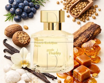 Gentle Fluidity Gold / MFK / 0,5, 1, 2, 3 y 5 ml / Decantadores / Muestras / Atomizador de viales de vidrio