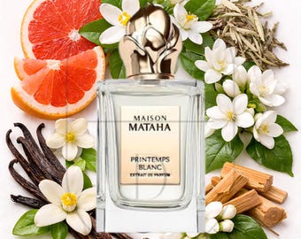 Printemps Blanc | Maison Mataha | .5, 1, 2, 3, and 5 ml | Decants | Samples | Glass Vial Atomizer