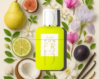 Sun Fruit | Ellis Brooklyn | .5, 1, 2, 3, and 5 ml | Decants | Samples | Glass Vial Atomizer