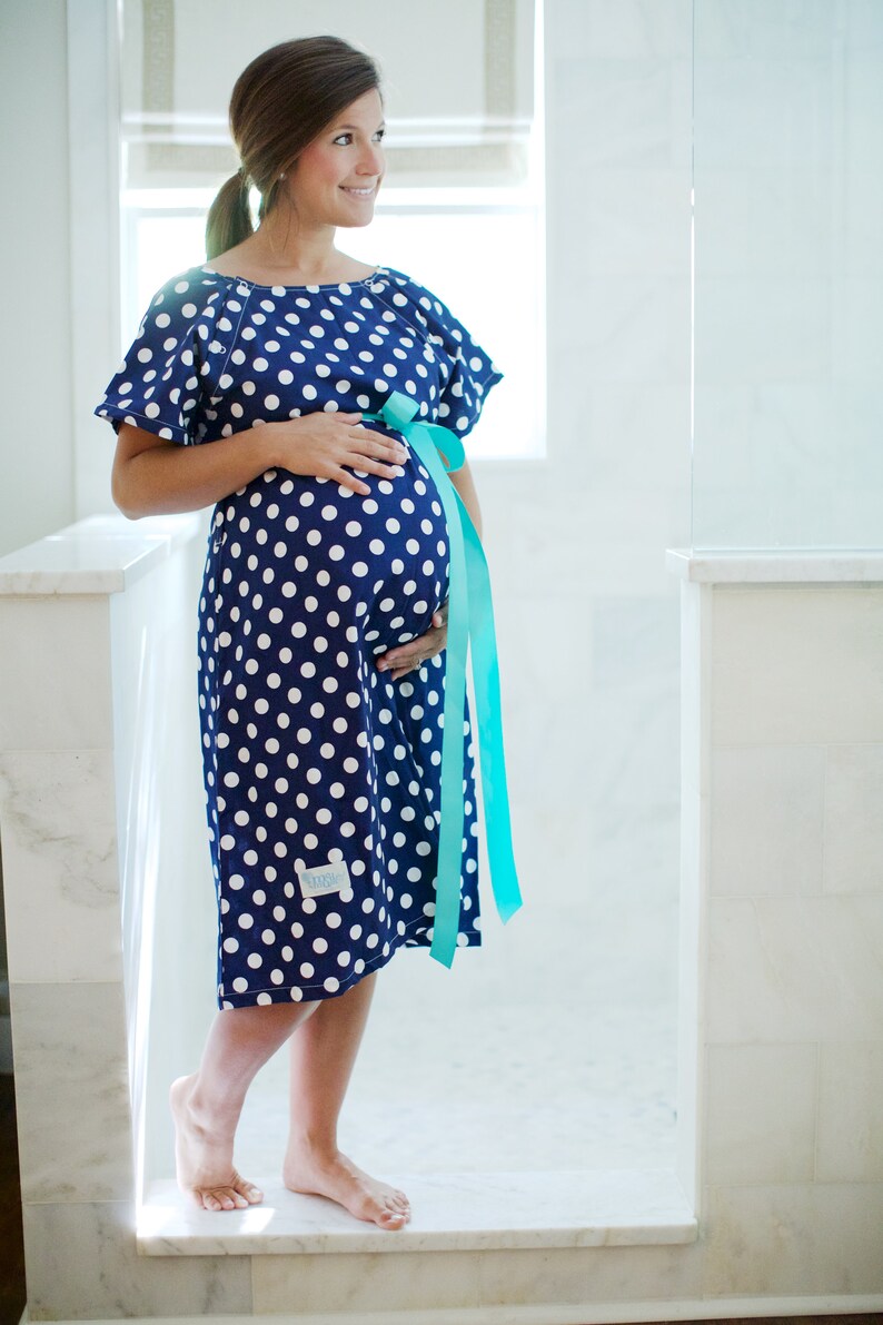 Plus Size Maternity Hospital Delivery Gown Snaps for Etsy