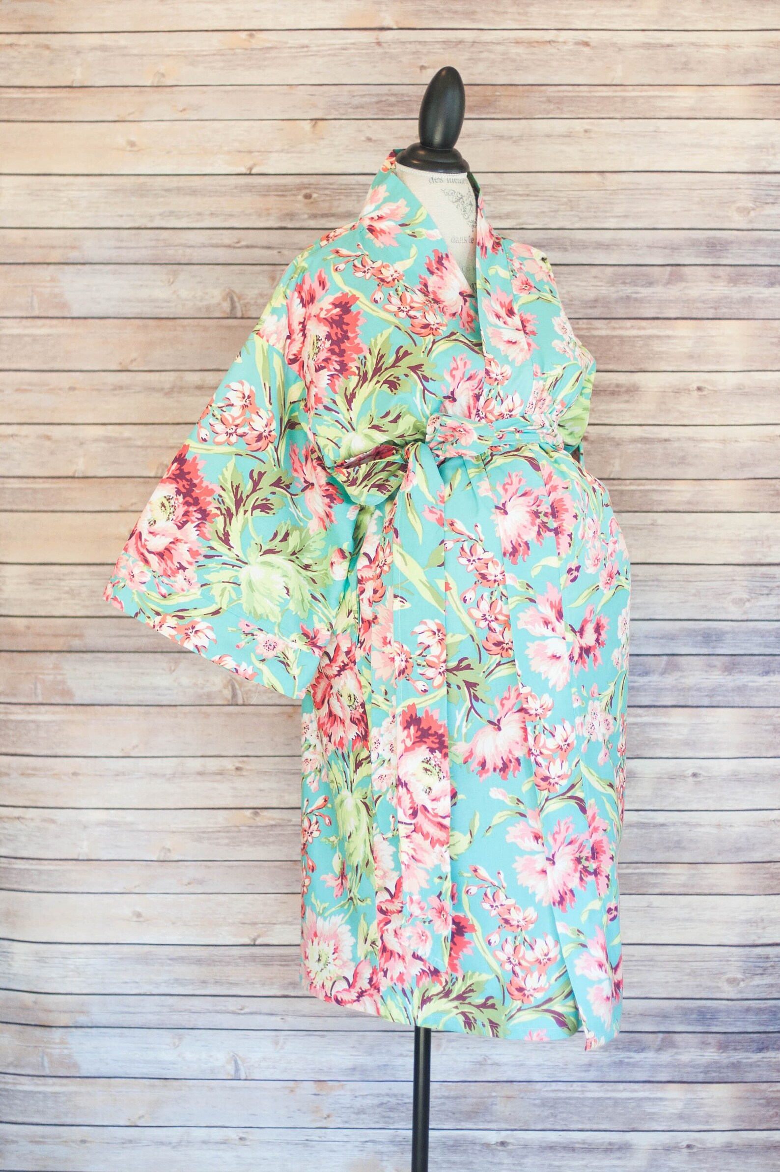 Maternity Robe - Super Soft Cotton - Darling on Expecting Moms ...