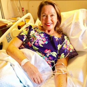 Hospital Patient Surgical Gown with Snaps a Comforting Gift for Hospital Stays, Surgery, Mastectomy, Cancer treatment, Hospice and recovery
