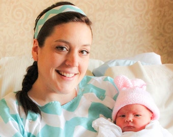 Matching Headband for your Maternity Hospital Gown