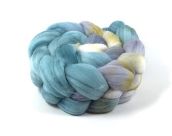 Hand Painted Superfine Merino Roving (4oz) | Combed Top for Spinning and Felting