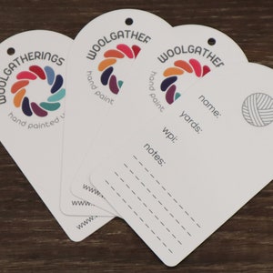 Garn-Tags - Etiketten für handgesponnenes Garn