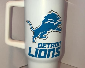 Detroit Lions Football 40 Oz tumbler