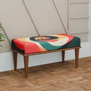Modern decoration bench, Colorful bench, Dual functionality bench, Bedroom bench, Industrial-style bench, Cozy bench, Corner bench, 262
