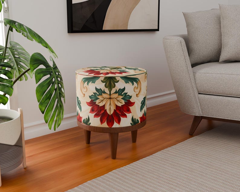 Stylish stool, Round ottoman stool, Wood work stool, Dressing table bench, Piano bench, Barrel stool, Saddle stool, Footstool pouf