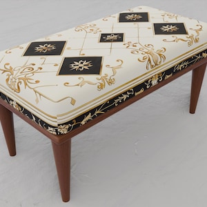Luxury stylish bench, Bench with soft textured, Entryway bench, Utility bench, Bedroom bench, Dining room bench, Easy to care bench, 328