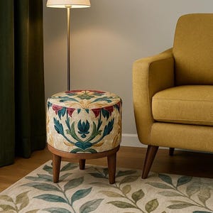 Stylish stool, Round ottoman stool, Wood work stool, Dressing table bench, Piano bench, Barrel stool, Saddle stool, Footstool pouf