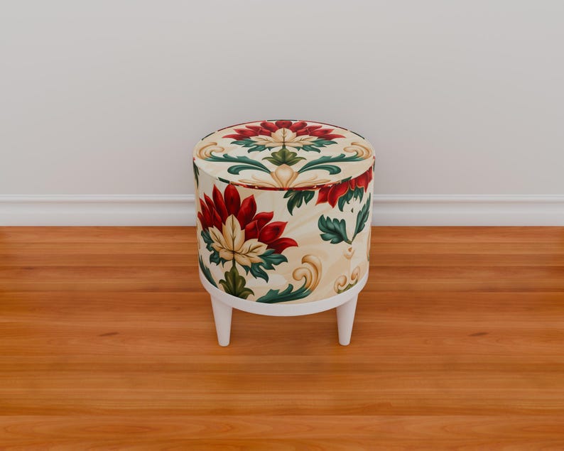 Stylish stool, Round ottoman stool, Wood work stool, Dressing table bench, Piano bench, Barrel stool, Saddle stool, Footstool pouf