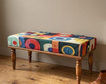 Designbank: Meerkleurige moderne stijl (entree of woonkamer) 337
