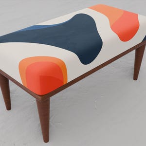 Elegant bench, Modern design bench, Luxury seating bench, Entryway bench, Dining room bench, Wooden organizer bench, Comfortable bench, 190