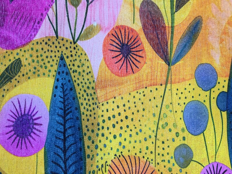 Floral design rug, Living room rug, Colorful printed rug, Machine washable rugs, Anti slip rug, Housewarming gifts, Utility rugs, 219