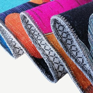 Cute modern design rug with soft low pile texture, ideal for bedrooms, living rooms, or saloons. Stylish printed rug featuring non-slip backing for safe everyday use. Easy-to-care floor runner that adds a cozy and contemporary touch to home interiors