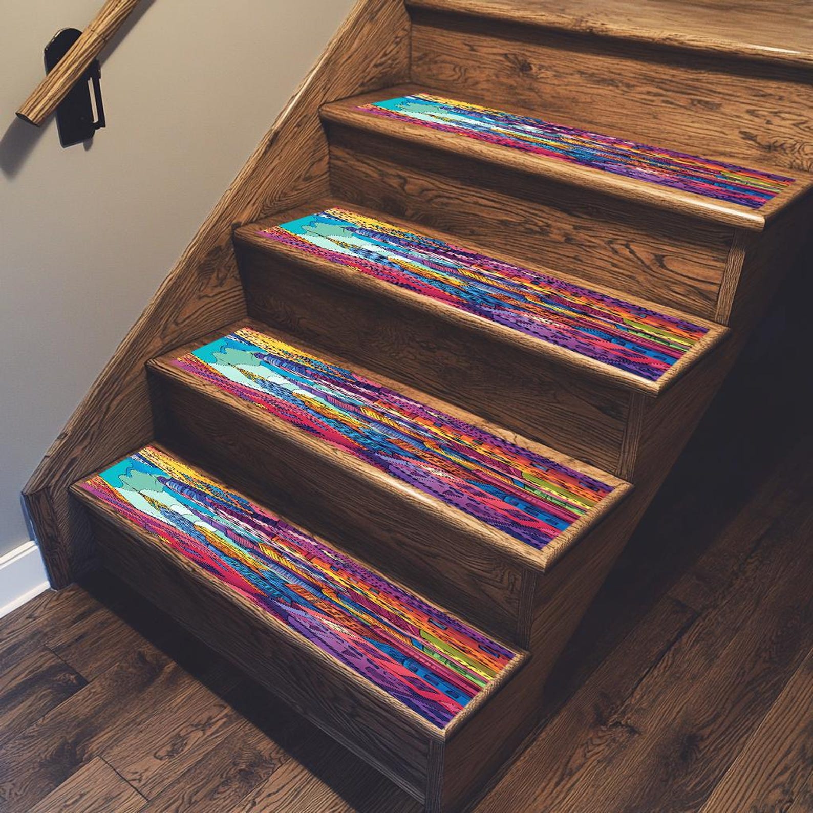Decorative Stair Mats for Modern Interiors, High Quality Carpet Stair ...