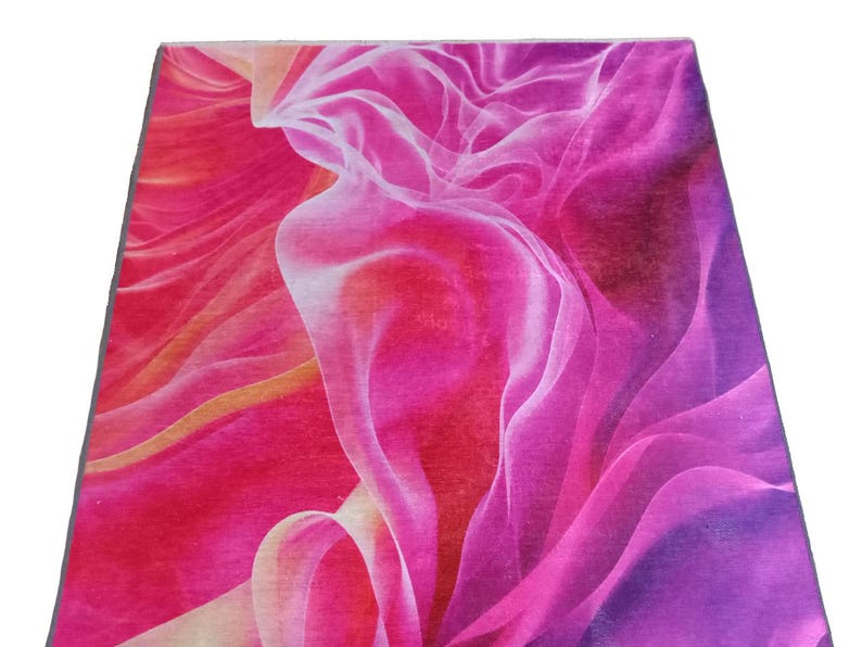 Abstract designer rug, Colorful modern print rug, Luxury area rugs, Soft touch rugs, Machine washable rugs, Non-slip backing rugs, 315