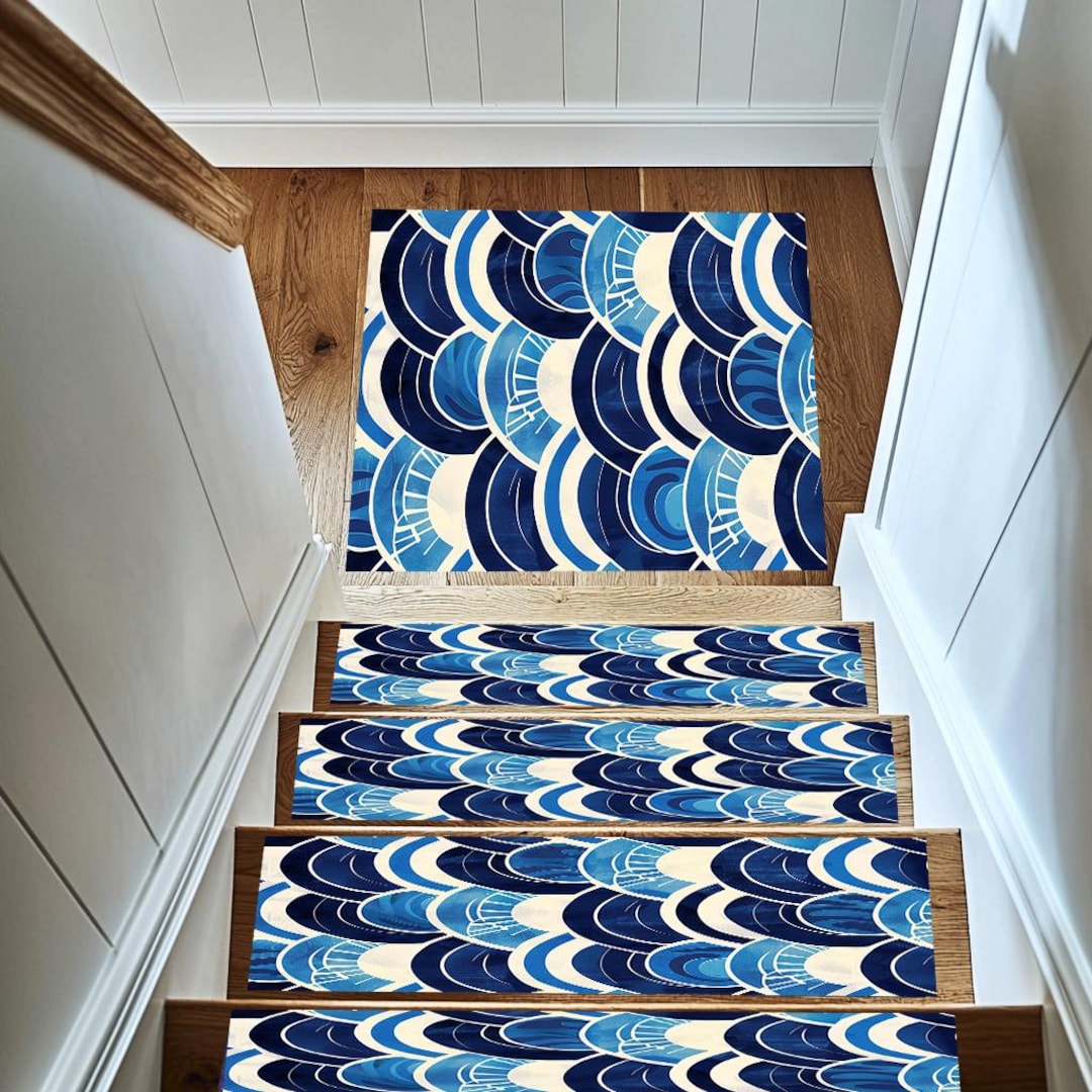 Decorative Stair Mats, Colorful Stair Mats, Durable Mats for Wooden ...
