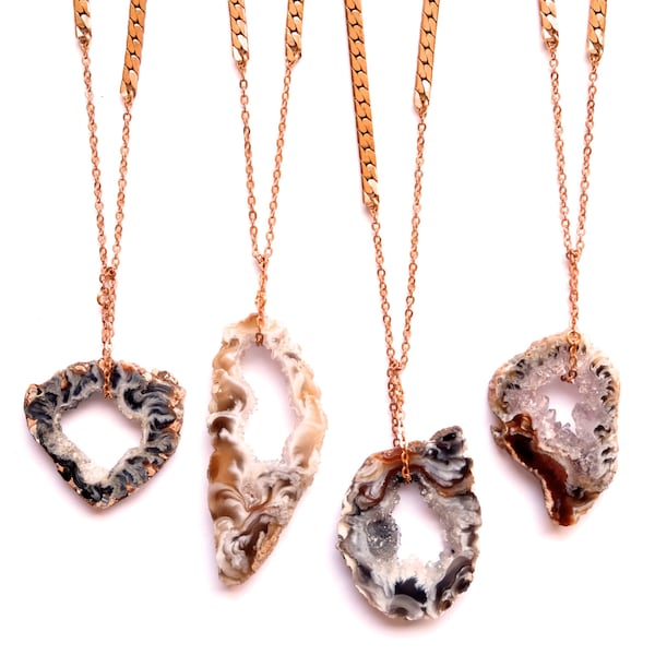 La Luz Geode Necklace