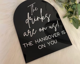 open bar sign | open bar sign wedding | the drinks are on us | wedding open bar | wedding bar sign | drunk in love sign | open bar signs