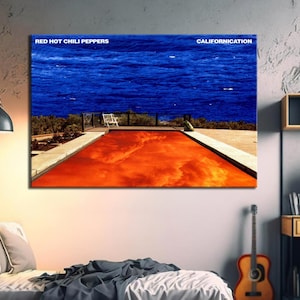 Red Hot Chili Peppers Canvas Art - Red Hot Chili Wall Art - Music Group Wall Decor - Californication Canvas Print - Gift Art