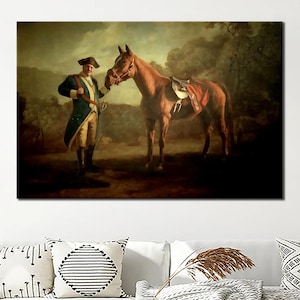 Tony Sopran Pferd Leinwand Kunst - Tony Sopran Wandkunst - Pie O My Wanddekor - Tony Sopran Pferd - Tony Sopran Leinwand Druck - Geschenk Kunst