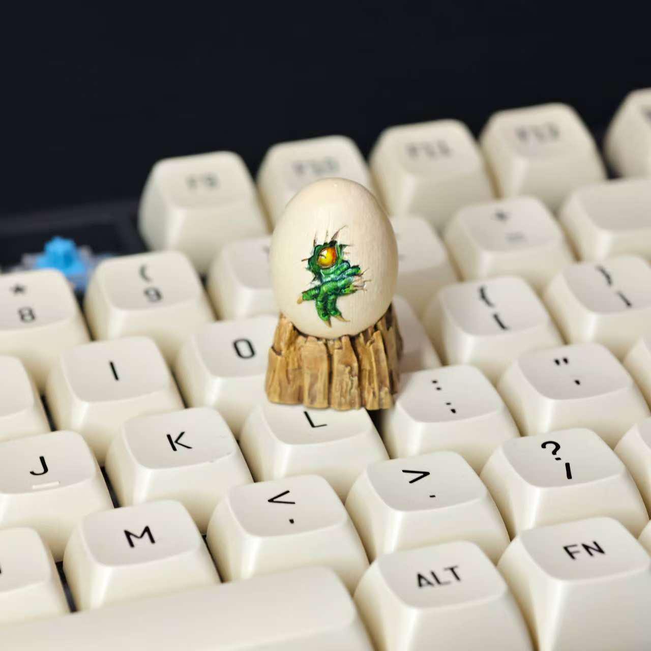 Alien Egg Artisan Keycap – 3D Printed Resin Keycap With Facehugger ...