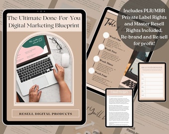 PLR/MRR Ultimate Done for You Digital Marketing Blueprint