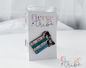 Bookish Enamel Pin | Just One More Chapter