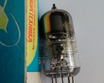 2pcs x 6J9P / 6Ж9П Soviet Military Pentode Tubes = E180F CV6189 NOS