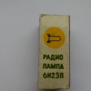 1pcs 6N23P/E88CC/ECC88/6922/6DJ8 . Tested .Mix 1970-89s NOS