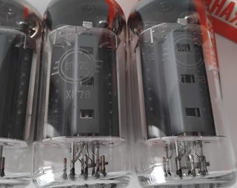 6P42S/ 6П42С~(EL509/EL519/6K6G/6П45С )  SVETLANA tested NOS 2 pcs