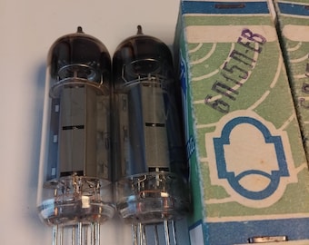 2 pcs 6P15P-EV/EL83 (matched pair) REFLECTOR  NEW tested L3-3 tube tester