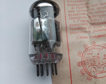 6I4P 6И4П soviet Vintage Triode Heptode Cathode Vacuum Tube