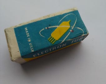1 pcs 6K13P 6к13п / EF183 / 6EH7 ussr soviet hf pentode tube NEW (NOS)