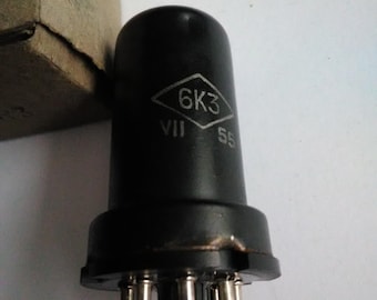 6K3 / 6к3 Vintage Soviet ussr Military a-g 6SK7 Pentode TUBE new (NOS) 2pcs