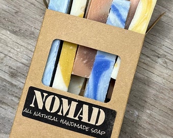 NOMAD Travel Soaps - Handmade Natural Soap Sticks - Great for camping, hiking, and airplanes