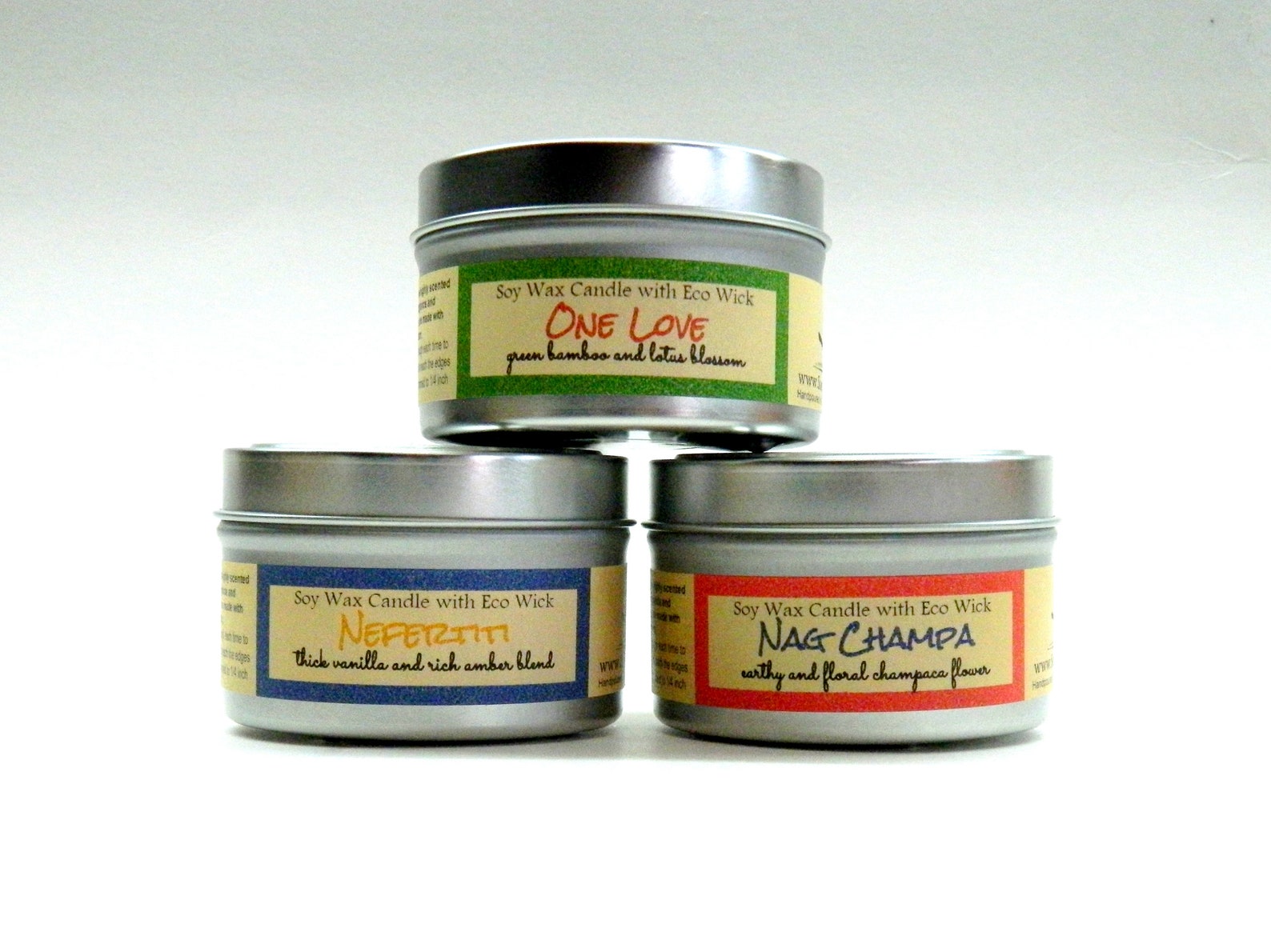 Choose 3 Eco Friendly Soy Candles / Aromatherapy Candle Gift Etsy