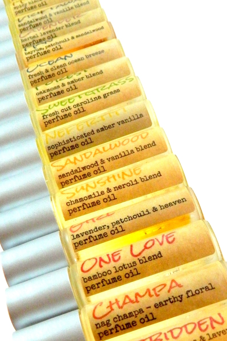 Perfume Oil Roll on / Choose Your Natural Fragrance / Mens Etsy