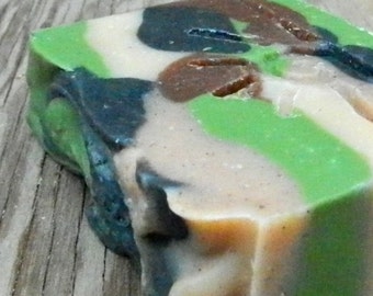 MAN soap for him - Bay, Sandalwood, Patchouli SOAP / Mens Cold Process Soap / Father's Day