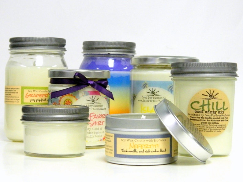 Bulk Soy Candles Handmade Wholesale Candle Mason Jar Candle Etsy
