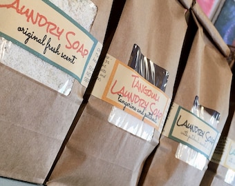 COMPLETE SET Laundry Soap Samples - Etsy