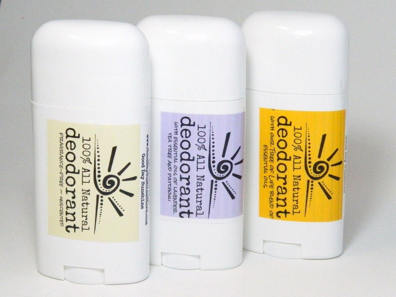 Natural Deodorant Stick No Baking Soda Organic Shea Butter Etsy