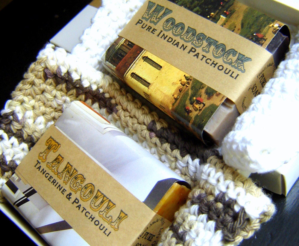 Men's Soap Gift Set for him / Autumn Soaps / Herbal Soaps