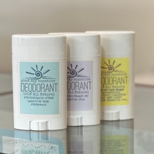 Natural Deodorant Stick - Aluminum Free - No Baking Soda - Organic Shea Butter Deodorant for Women and Men Anti-Perspirant alternative