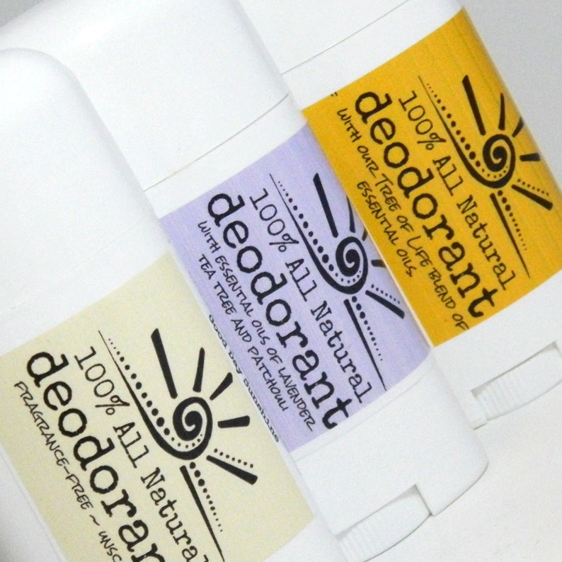 Natural Deodorant Stick No Baking Soda Organic Shea Butter Etsy