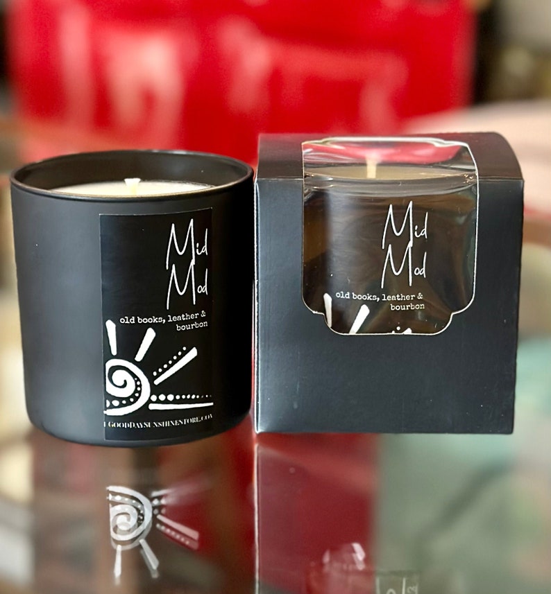 Mid Mod Scented Soy Candle image 1